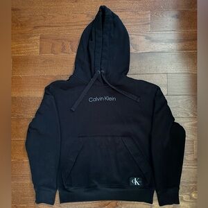 women’s black Calvin Klein hoodie!